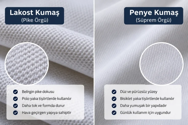 pike kumaş ipe süprem karşılaştırması